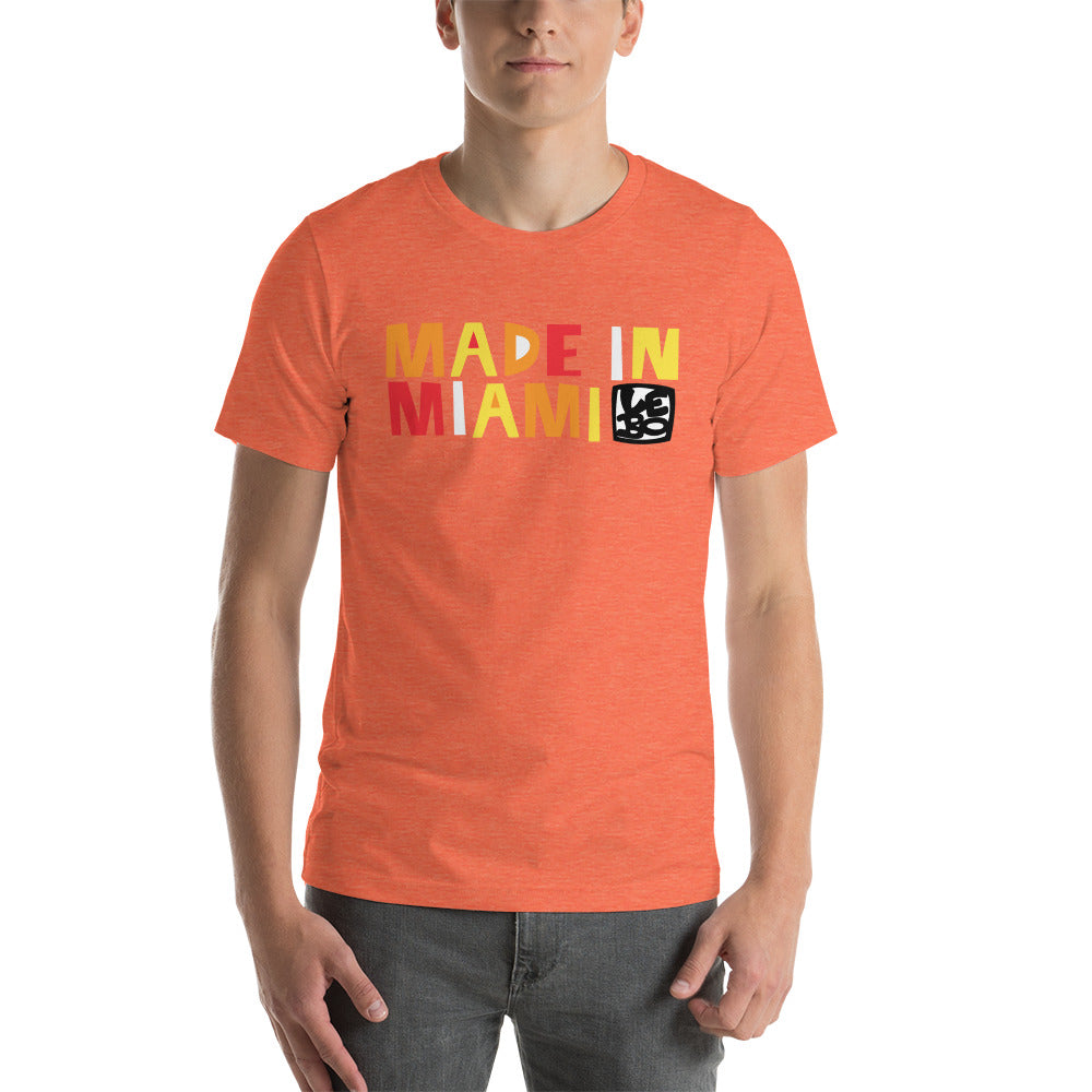 Made in Miami - The OG - Lebo Unisex Short-Sleeve T-Shirt